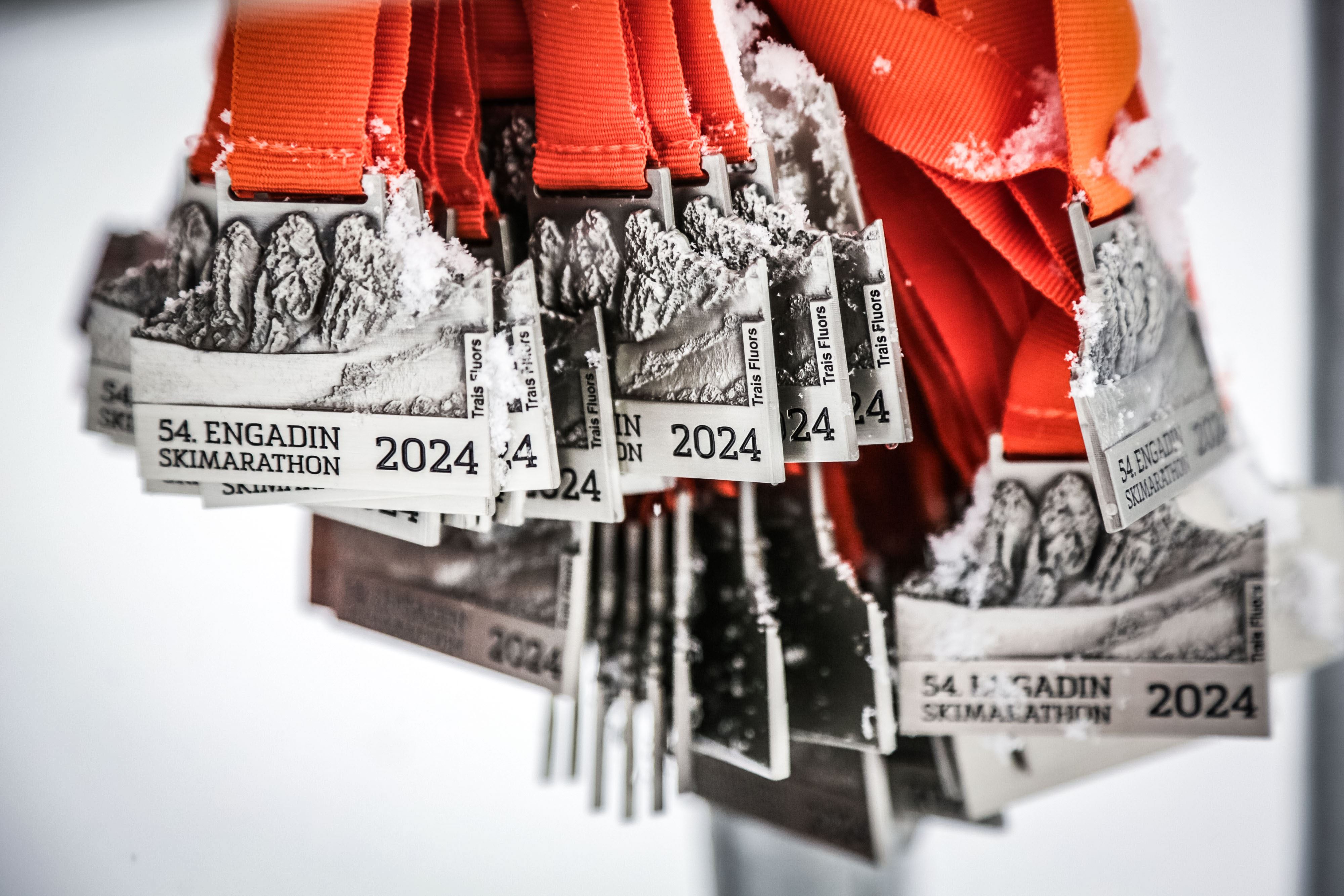 Die schwer verdienten Medaillen